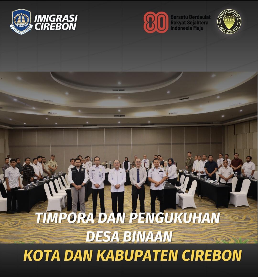 TIMPORA Kota dan Kabupaten Cirebon terus memperkuat sinergi dalam pengawasan orang asing demi menjaga stabilitas dan keamanan wilayah.