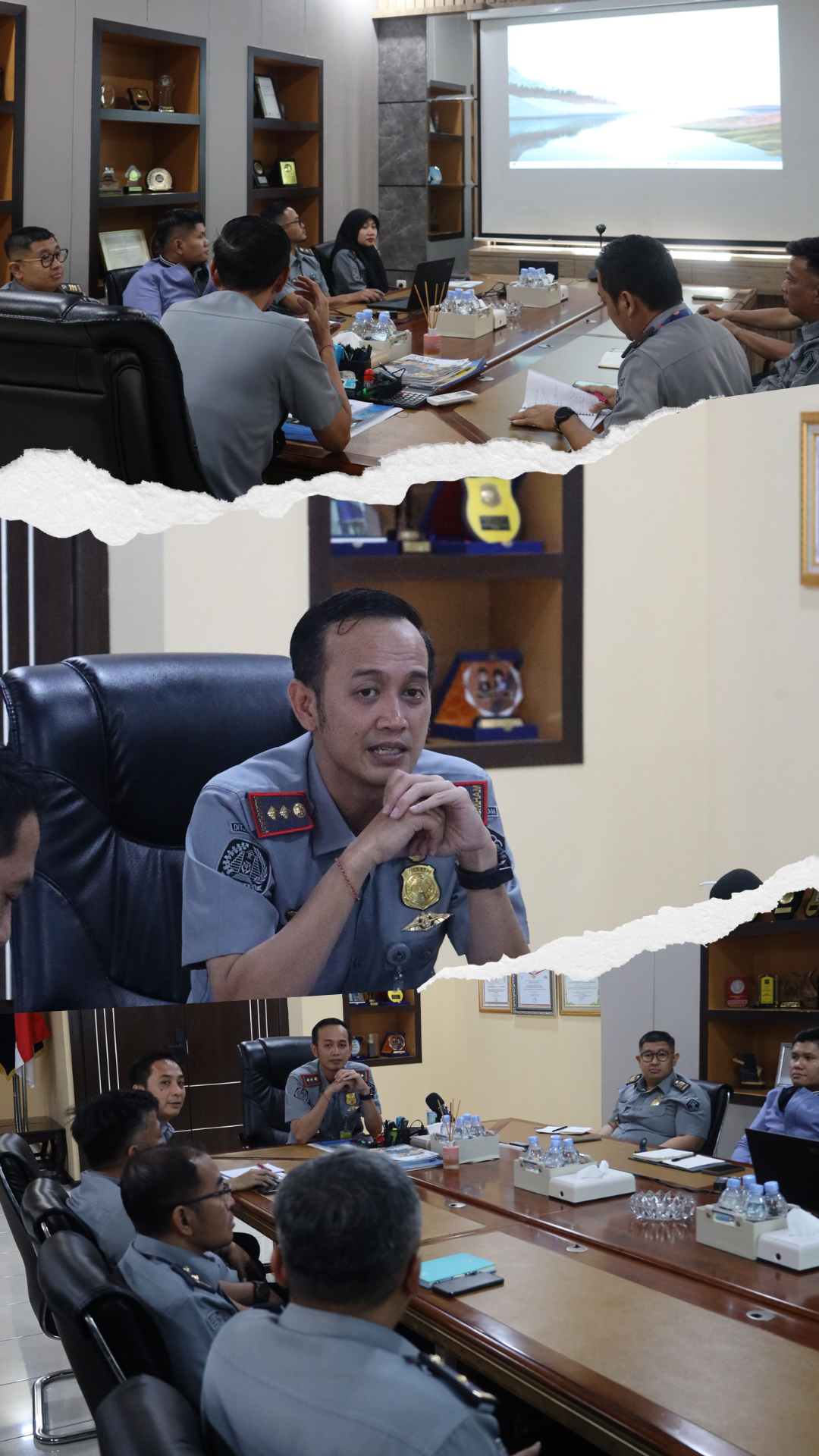 Rapat rutin struktural Kantor Imigrasi Kelas I TPI Cirebon