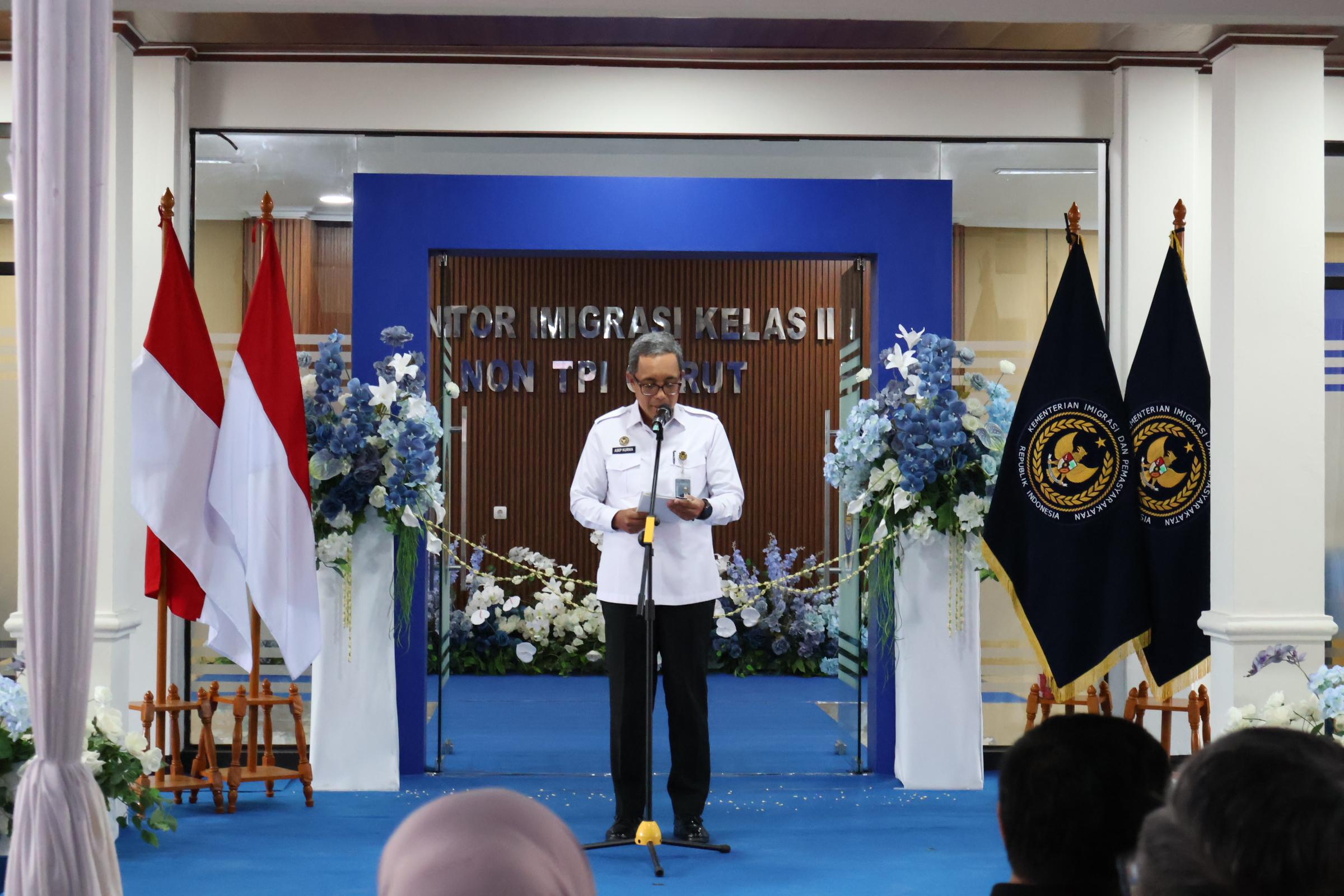 Kantor Imigrasi Cirebon Hadiri Tasyakuran Pembentukan Kantor Imigrasi Kelas II Non TPI Garut